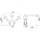 Смеситель для раковины Migliore Opera ML.OPR-6034.DO