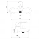 Комплект смесителей Damixa Palace Evo 331000000 + 330210000