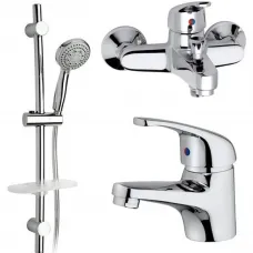 Комплект смесителей (3 в 1) Paini Creta 42CRKIT3