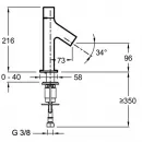 Комплект смесителей Jacob Delafon Talan E10089RU-CP + E10378RU-CP