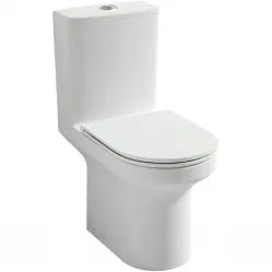 Унитаз-компакт Jacob Delafon Elite E29723-00 безободковый, с сиденьем микролифт, белый