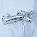 Комплект смесителей (3 в 1) Grohe Eurosmart New + Grohtherm 800 124422