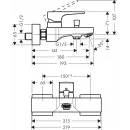 Комплект смесителей Hansgrohe Metropol 32540000 + 32507000