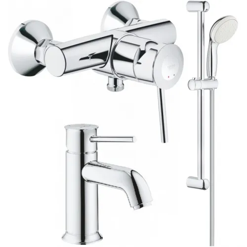 Комплект смесителей Grohe BauClassic 32867000 + 23162000 + 27853001