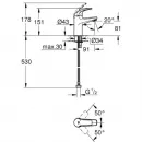 Комплект смесителей Grohe BauCurve 23631000 + 32848000