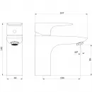 Комплект смесителей Damixa Origin Origin Evo 789500000 + 780210000