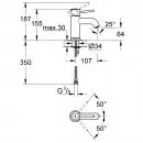 Комплект смесителей Grohe BauClassic 32867000 + 23162000 + 27853001