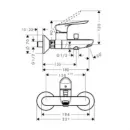 Комплект смесителей Hansgrohe Logis E SETLOGISE70A