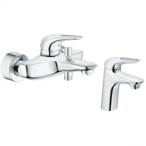 Комплект смесителей Grohe Eurostyle New 33591003 + 32468003