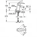 Комплект смесителей Grohe Eurosmart New 33300002 + 32467002 + 27853001