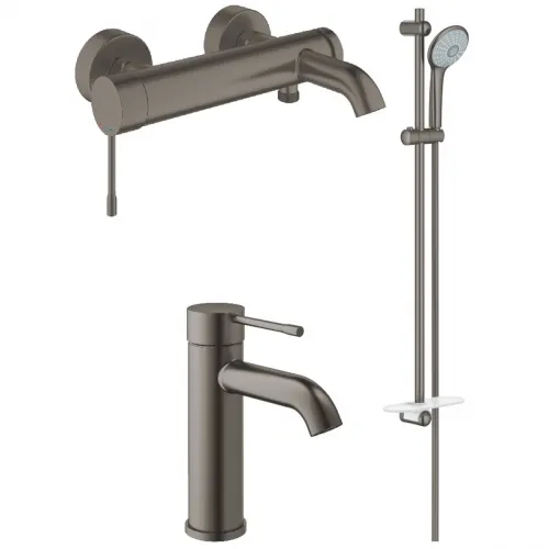 Комплект смесителей Grohe Essence New 33624AL1 + 23590AL1 + 27226AL1