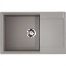 Кухонная мойка Artgranit Omoikiri Daisen 78-LB-GR ленинградский серый 4993690