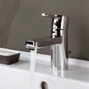 Смеситель для раковины с донным клапаном Kludi Zenta 382500575