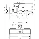 Комплект смесителей Hansgrohe Metropol 74540000 + 74507000