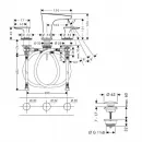 Смеситель для раковины Hansgrohe PuraVida 15073400