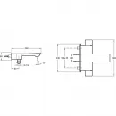 Комплект смесителей Jacob Delafon Stance E9100-CP + E14760-CP