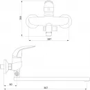 Комплект смесителей Damixa Palace Bit 319500000 + 310210000