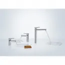 Смеситель для раковины Hansgrohe Talis E 71703000 CoolStart, с донным клапаном, хром