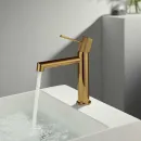 Смеситель для раковины без донного клапана Vincea Desire VBF-1D1BG