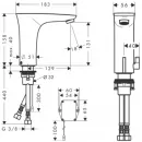 Смеситель для раковины, электронный Hansgrohe PuraVida 15170000