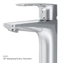 Смеситель для раковины без донного клапана Am.Pm Gem F90A02100