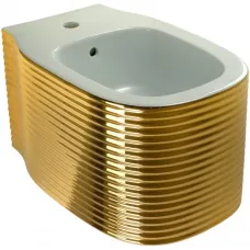 Биде подвесное Migliore Mare 32055 белый глянец/золотой