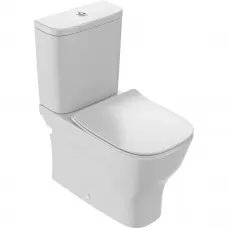 Унитаз напольный Jacob Delafon Struktura UJI102-00 безободковый, без бачка, белый