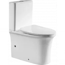 Унитаз напольный Arrow AB2230H безободковый, без бачка, белый