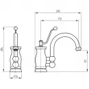 Смеситель для раковины Migliore Vivaldi ML.VIV-9913.CR