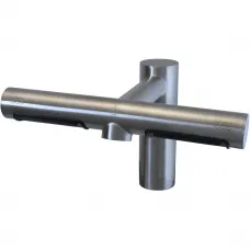 Смеситель для раковины Ksitex M-2022C сенсорный, с сушилкой для рук, нержавеющая сталь