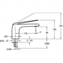 Комплект смесителей Jacob Delafon Avid E97369-CP + E97345-ND-CP + E99898RU-CP