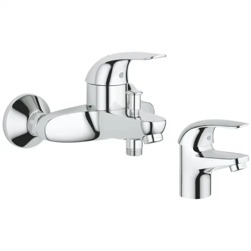 Комплект смесителей Grohe Euroeco 32743000 + 32734000