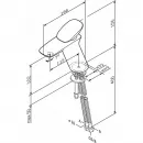 Смеситель для раковины без донного клапана Am.Pm Spirit V2.0 F70A02100