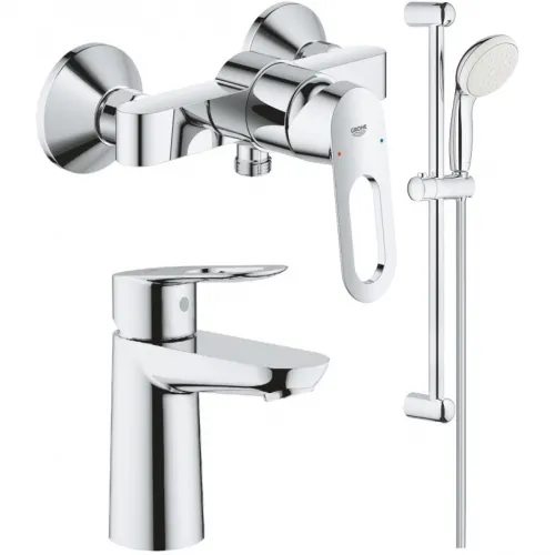 Комплект смесителей Grohe BauLoop 23634000 + 23337000 + 27853001