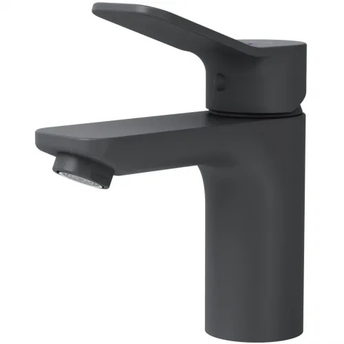 Смеситель для раковины AM.PM X-Joy F85A02122 без донного клапана, черный матовый
