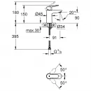 Комплект смесителей Grohe BauEdge 23334000 + 23330000