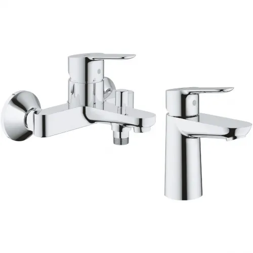 Комплект смесителей Grohe BauEdge 23334000 + 23330000