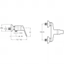 Комплект смесителей Jacob Delafon Lucien E20847-CP + E20849-CP