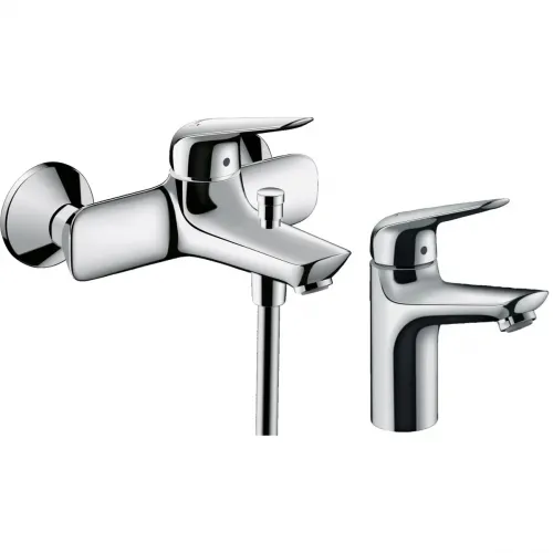 Комплект смесителей Hansgrohe Novus 71040000 + 71031000