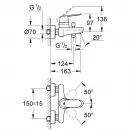 Комплект смесителей Grohe Eurosmart Cosmopolitan 32831000 + 32824000