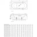 Ванна стальная Bette Starlet 1430-000 PLUS 180x75 см, с водоотталкивающим покрытием, белый