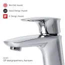 Смеситель для раковины без донного клапана Am.Pm Spirit 2.1 F71A02100