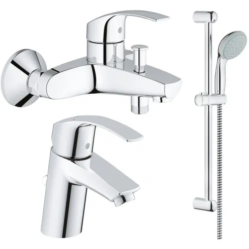 Комплект смесителей (3 в 1) Grohe Eurosmart New 124446