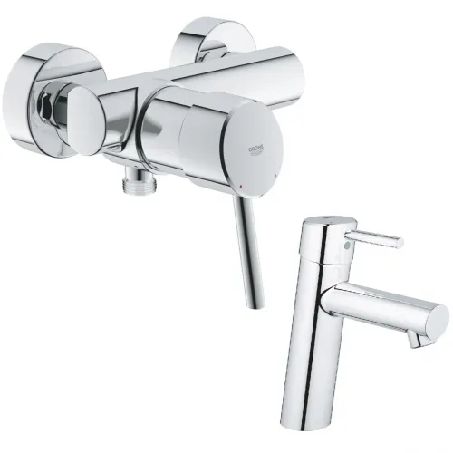 Комплект смесителей Grohe Concetto 32210001 + 23451001