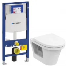 Комплект подвесной унитаз Toto CF CW132Y#NW1 + VC130 + система инсталляции Geberit 111.300.00.5