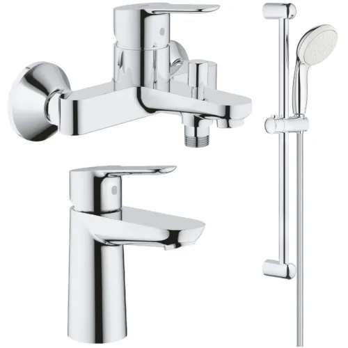 Комплект смесителей Grohe BauEdge 23334000 + 23330000 + 27924001
