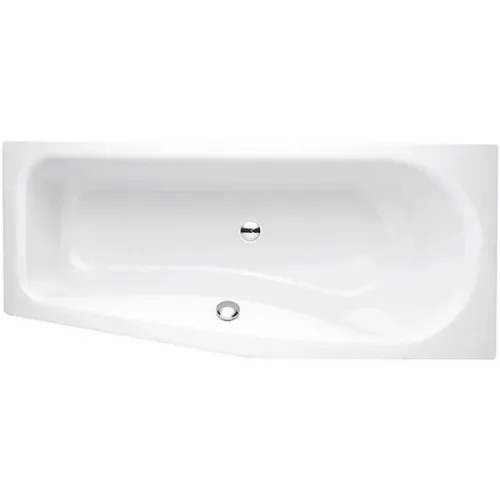 Ванна стальная Bette Luna 2750-000 PLUS 170x75 см, с водоотталкивающим покрытием, белый