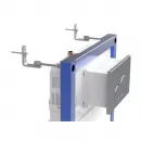 Инсталляция для подвесного унитаза, клавиша хром BT7905С