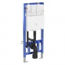 Инсталляция для подвесного унитаза, клавиша хром BT7912C