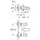 Комплект смесителей Grohe Costa L 25450001 + 21375001 + 27853001